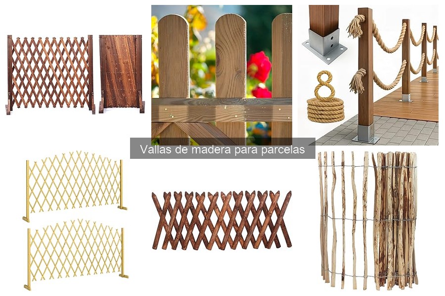 Guía de instalación de vallas de madera para parcelas