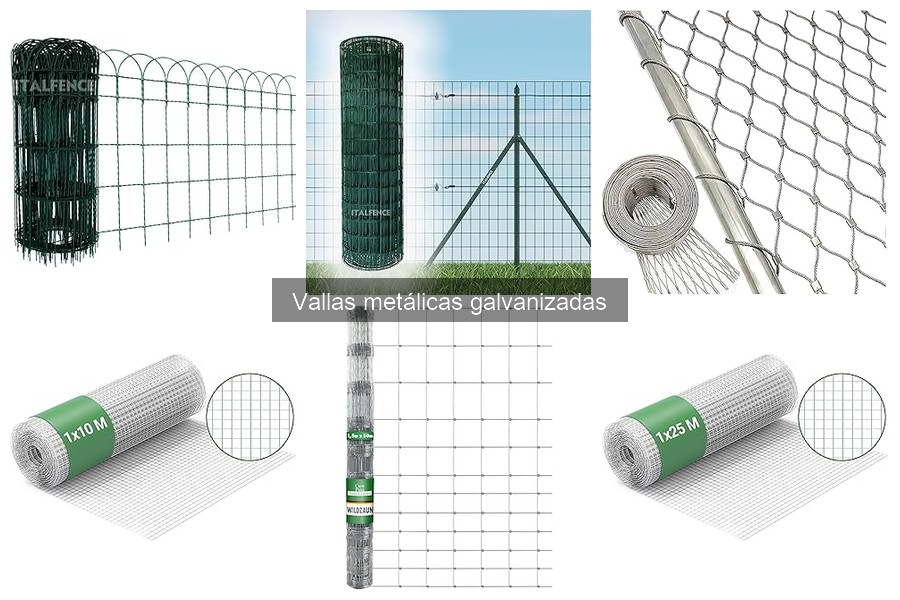 Guía de instalación de vallas metálicas galvanizadas