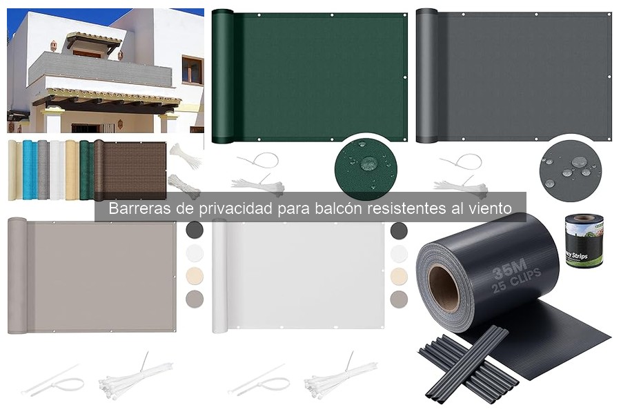 Guía para elegir barreras de privacidad para balcones pequeños