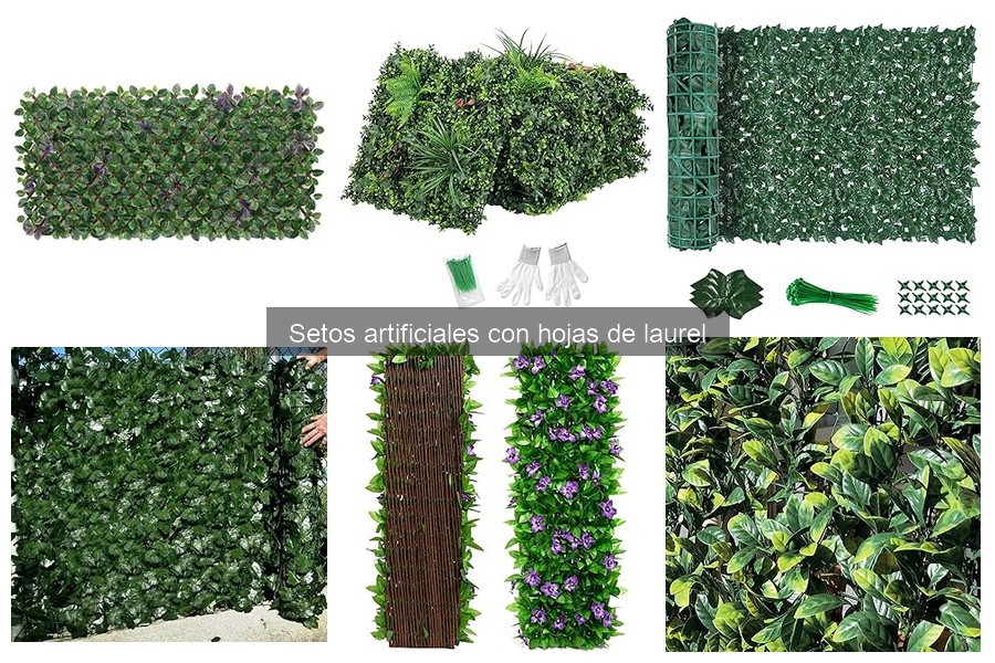 Guía para elegir el seto artificial de laurel ideal