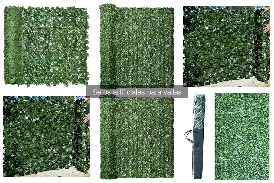Guía para elegir el seto artificial ideal para tu valla