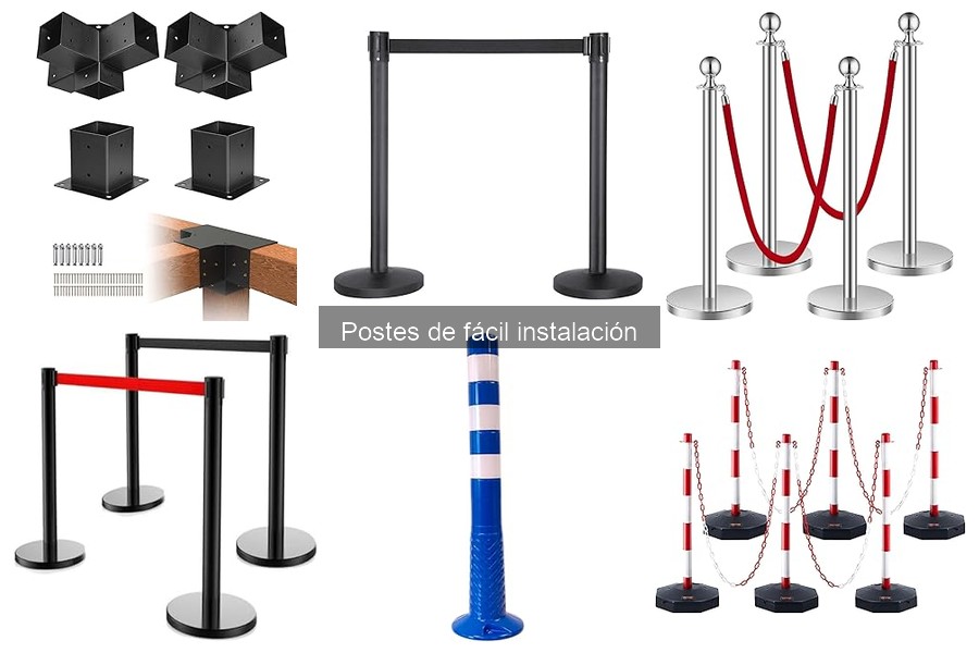Guía para elegir postes de fácil instalación según tus necesidades