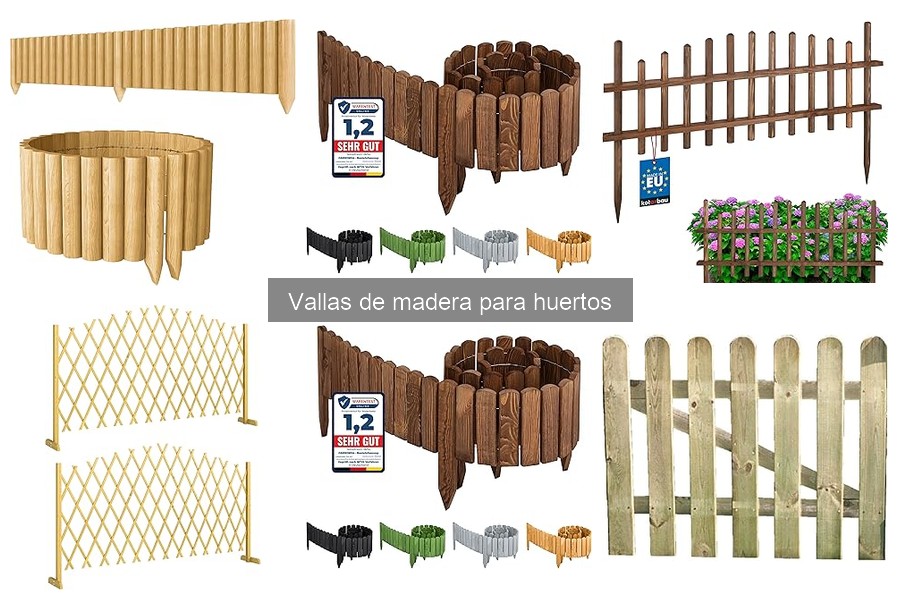 Guía para elegir vallas de madera para jardines orgánicos