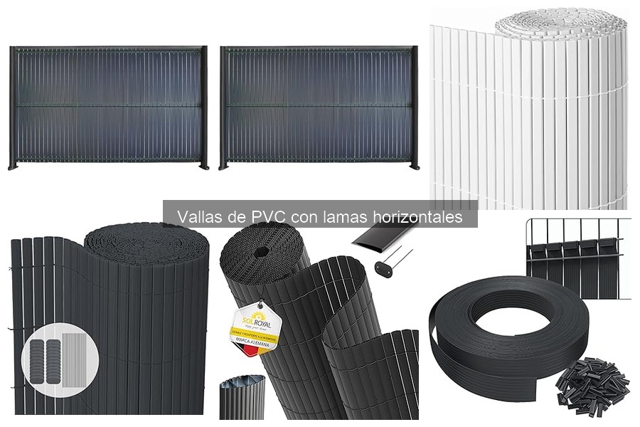 Guía para elegir vallas de PVC con lamas horizontales