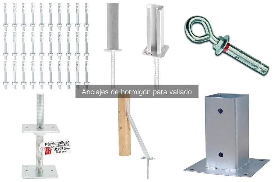 Guía para Instalar Anclajes de Hormigón para Vallado