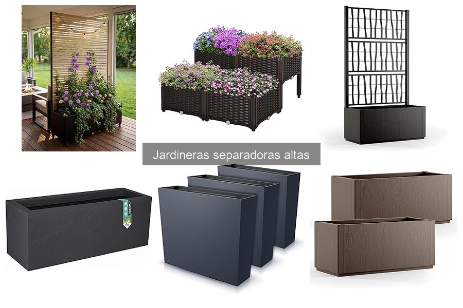 Guía para instalar jardineras separadoras altas fácilmente