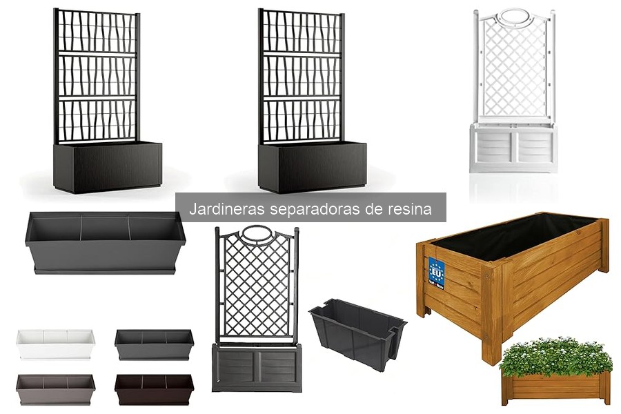 Ideas Creativas para Jardineras Separadoras de Resina