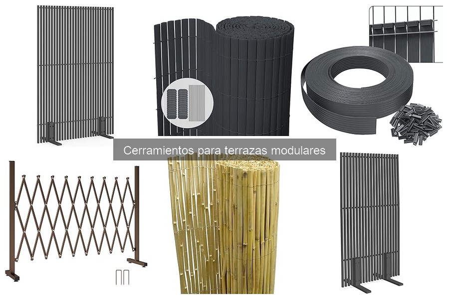 Ideas creativas para terrazas con cerramientos modulares
