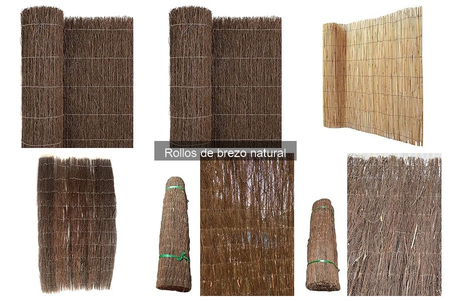 Ideas para Decorar con Rollos de Brezo Natural