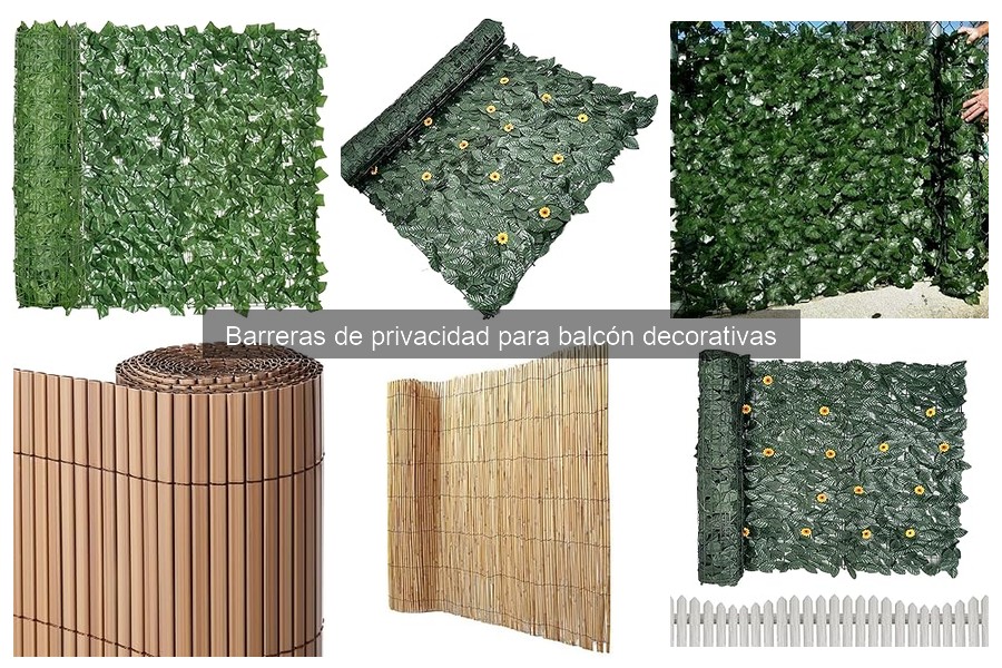 Impacto ecológico de las barreras de privacidad para balcón