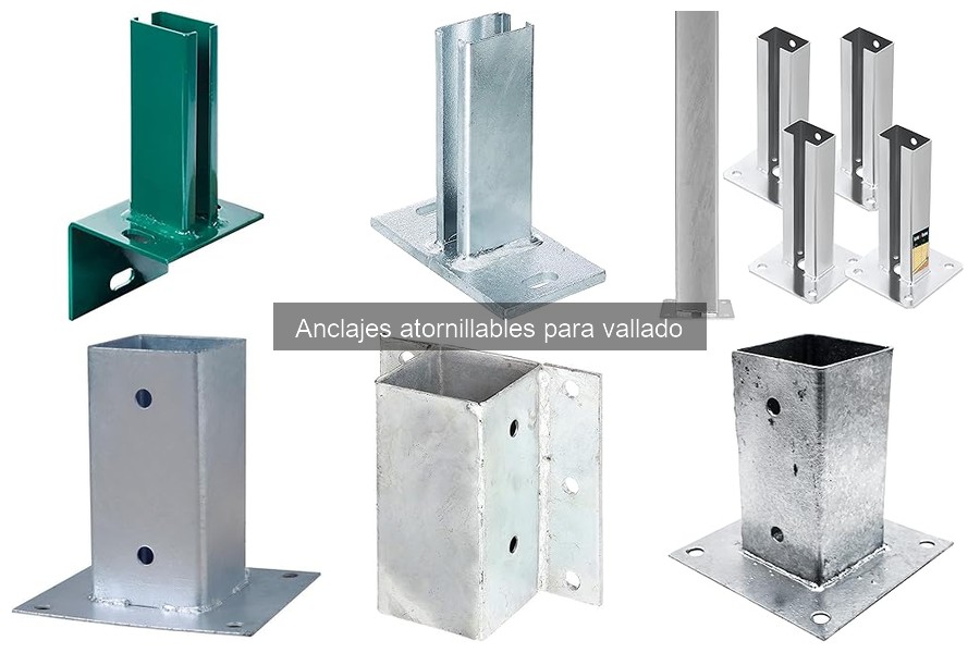 Instrucciones para Instalar Anclajes Atornillables en Vallados