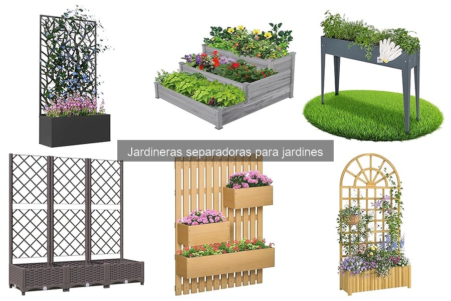 Jardineras separadoras asequibles: Mejores opciones online