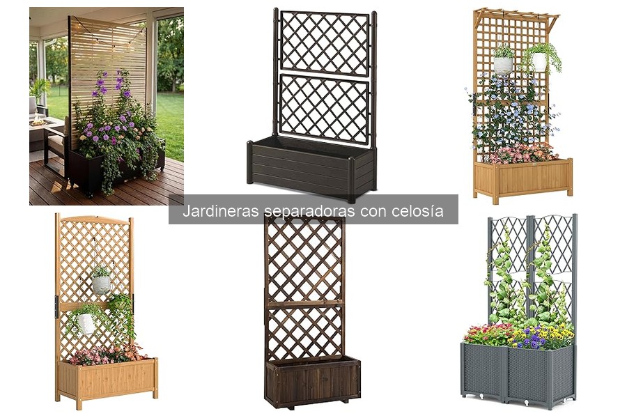 Jardineras Separadoras con Celosía: Guía para Principiantes