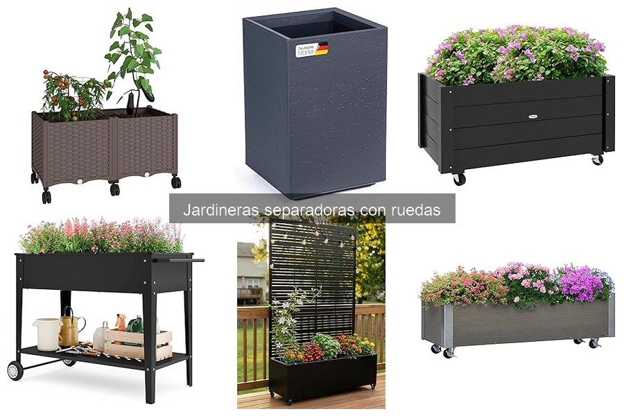 ** Jardineras Separadoras con Ruedas: ¿Qué Son y Beneficios?