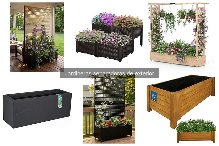 Jardineras Separadoras de Exterior: Diseño y Usos