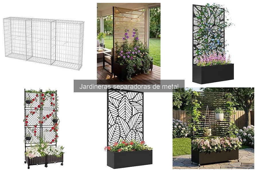 Jardineras Separadoras de Metal: Ventajas y Características