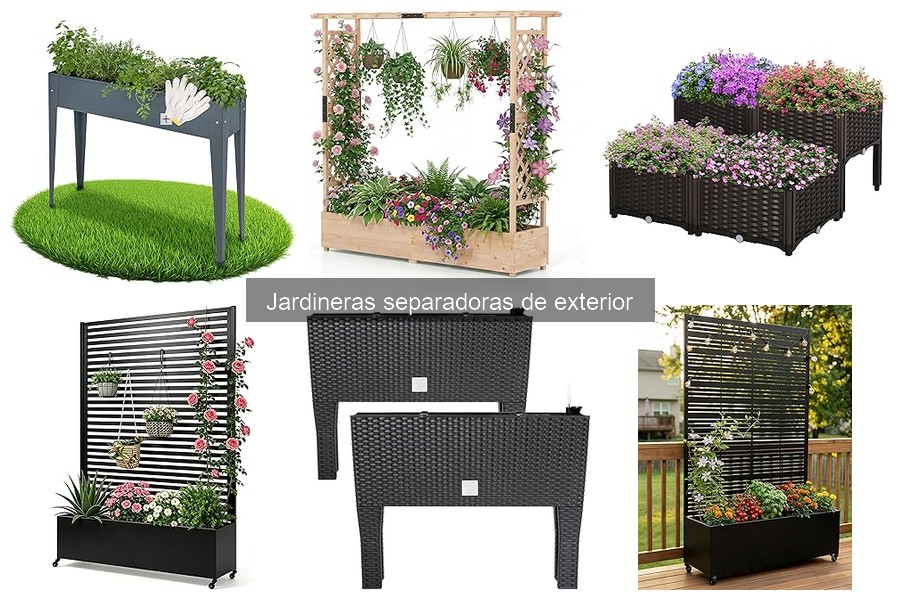 Jardineras separadoras para balcón: las mejores opciones