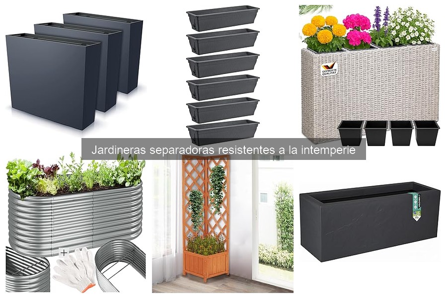 Jardineras Separadoras Resistentes: Impacto Ambiental y Sostenibilidad