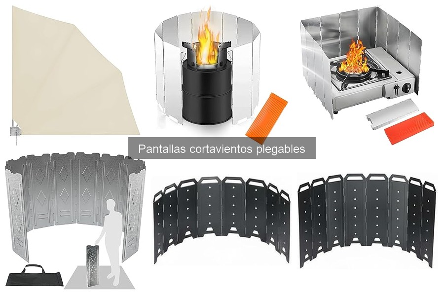 Los mejores materiales para pantallas cortavientos plegables