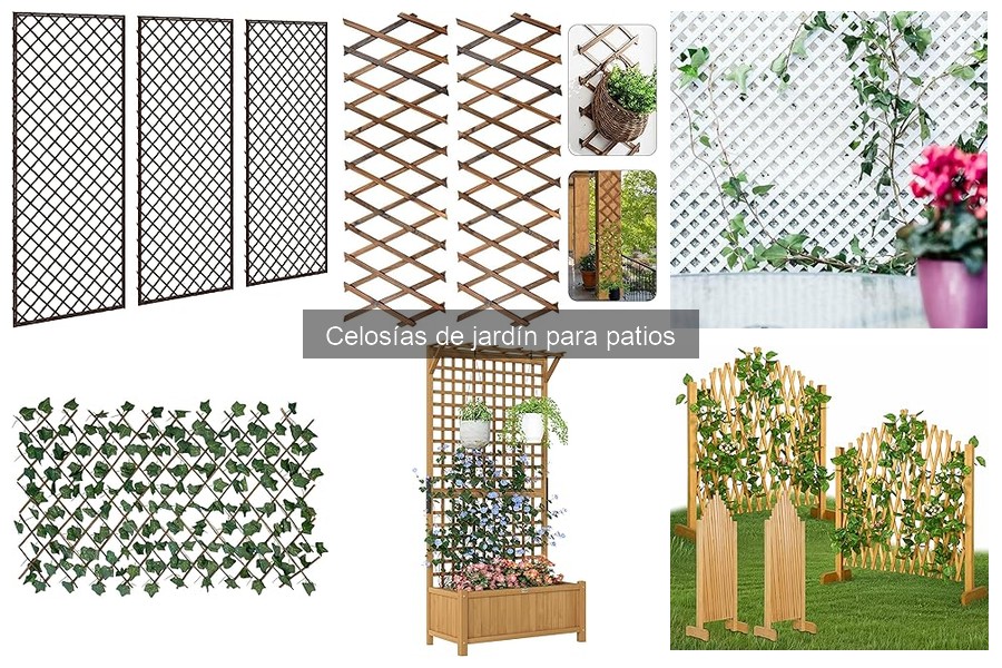 Mantenimiento de celosías de jardín: limpieza y reparaciones