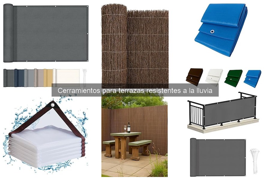Mantenimiento de Cerramientos para Terrazas Resistentes a la Lluvia
