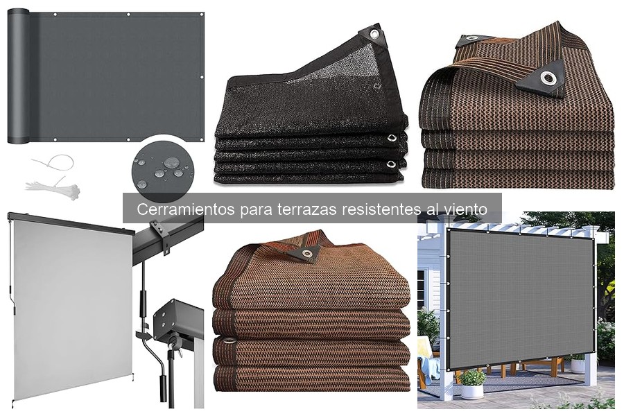 Mantenimiento de cerramientos para terrazas resistentes al viento