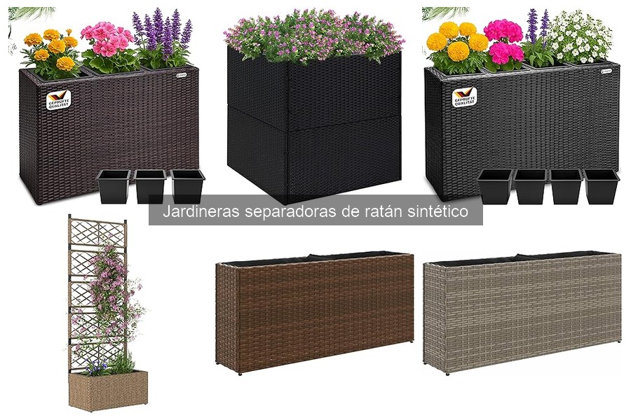 Mantenimiento de Jardineras de Ratán Sintético: Guía Práctica