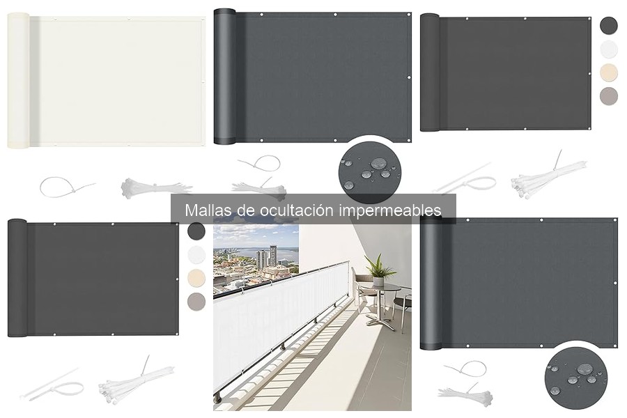 Mantenimiento de Mallas de Ocultación Impermeables