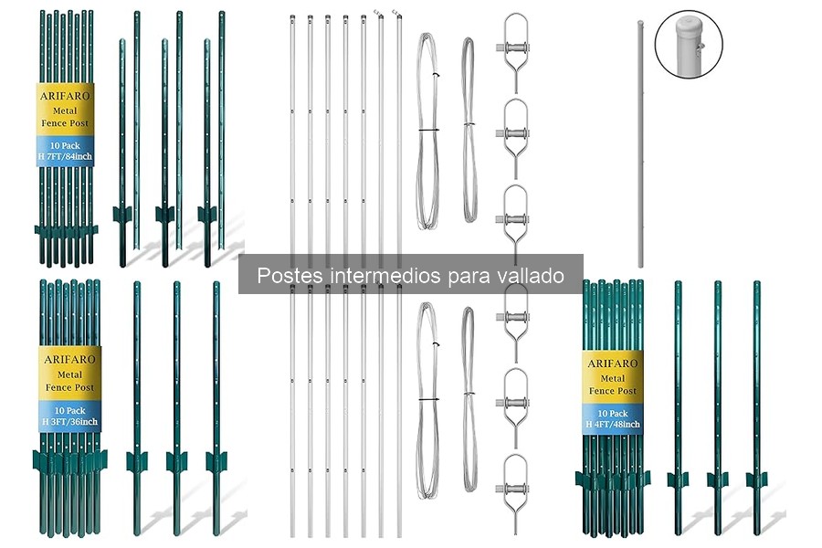 Mantenimiento de postes intermedios para vallado: Guía esencial