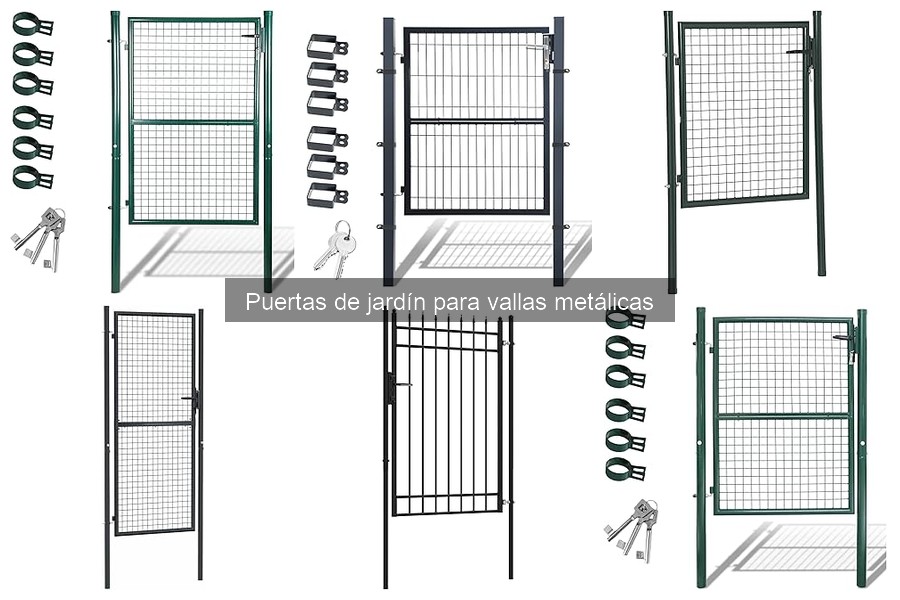 Mantenimiento de Puertas de Jardín para Vallas Metálicas