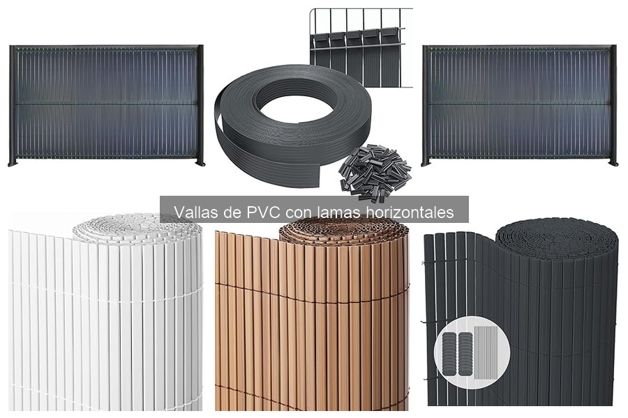 Mantenimiento de Vallas de PVC con Lamas Horizontales