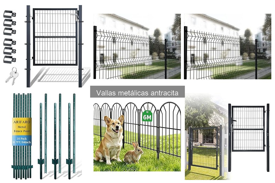 Mantenimiento de Vallas Metálicas Antracita: Consejos Útiles