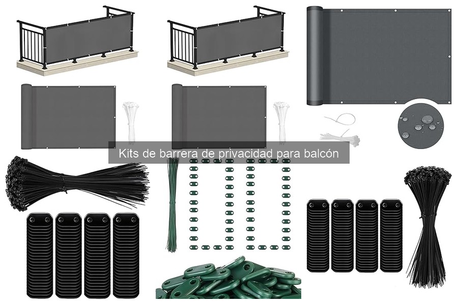 Mantenimiento esencial de kits de barrera de privacidad