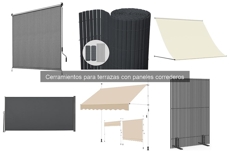 Mantenimiento y limpieza de cerramientos con paneles correderos