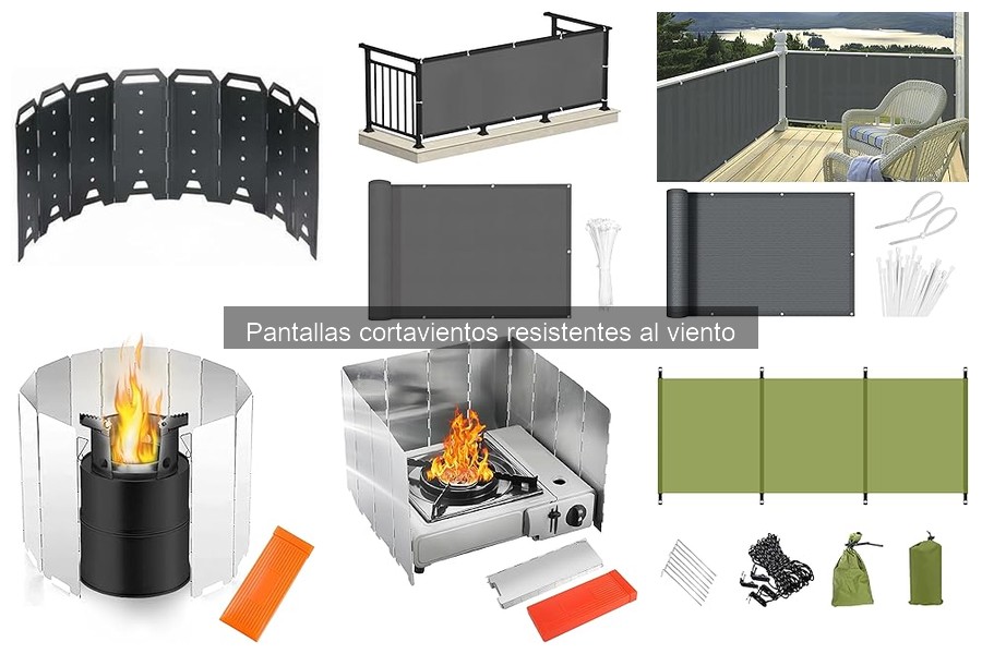 Mantenimiento y limpieza de pantallas cortavientos resistentes