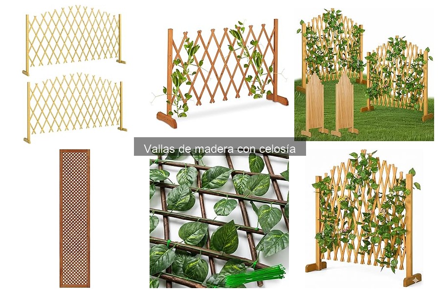 Mejora tu Valla de Madera con Celosía: Accesorios Esenciales