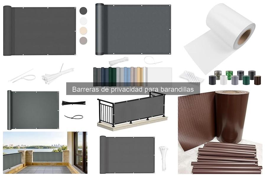 Mejores barreras de privacidad para barandillas en 2023