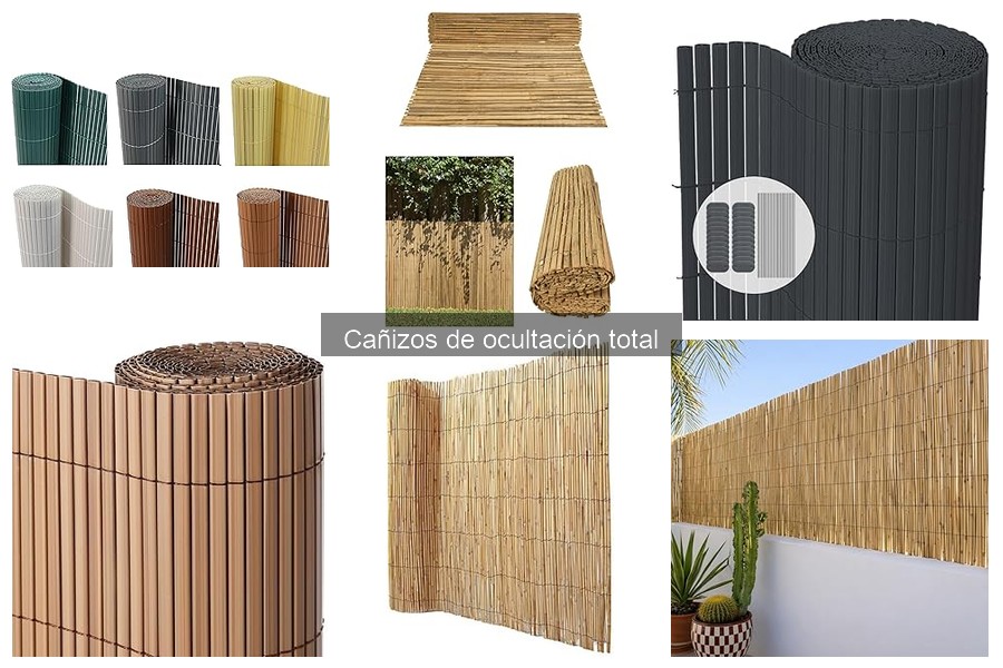 Mejores cañizos de ocultación total para balcones