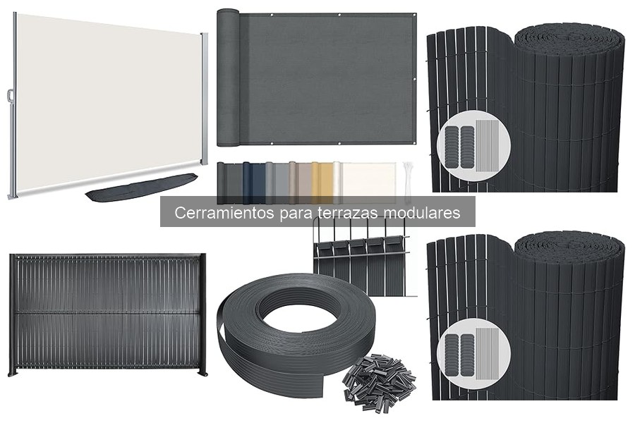 Mejores cerramientos modulares para terrazas pequeñas