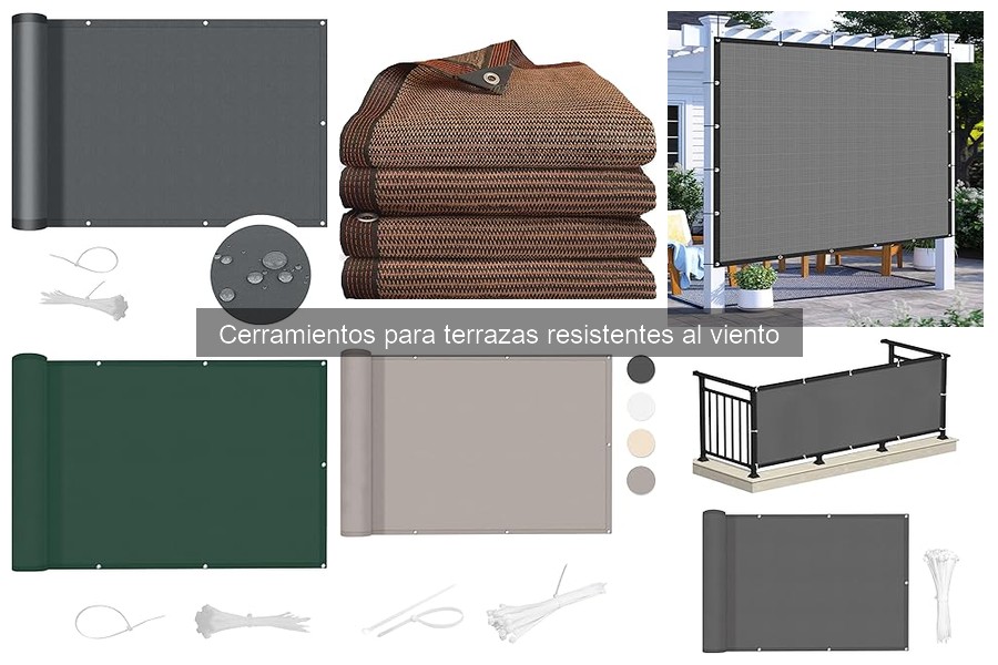 Mejores cerramientos para terrazas resistentes al viento 2023