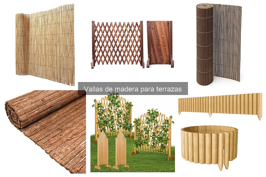 Mejores diseños de vallas de madera para terrazas