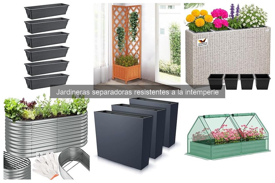 Mejores jardineras separadoras resistentes a la intemperie 2023