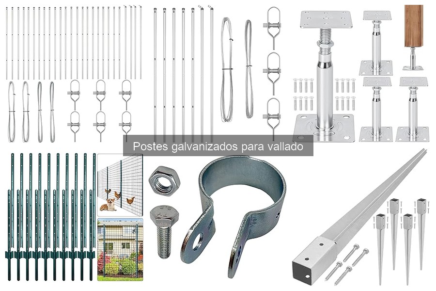 Mejores lugares para comprar postes galvanizados para vallado