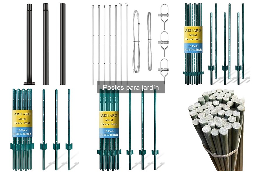Mejores lugares para comprar postes para jardín al mejor precio