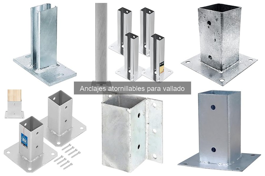 Mejores Marcas de Anclajes Atornillables para Vallados