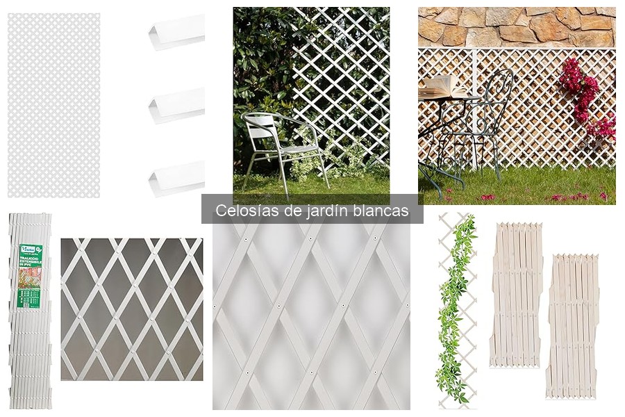 Mejores marcas de celosías de jardín blancas en 2023