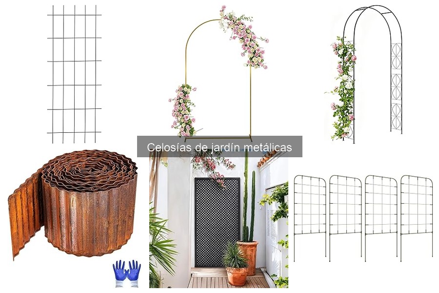 Mejores marcas de celosías de jardín metálicas en 2023