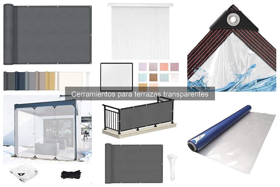 Mejores marcas de cerramientos transparentes para terrazas