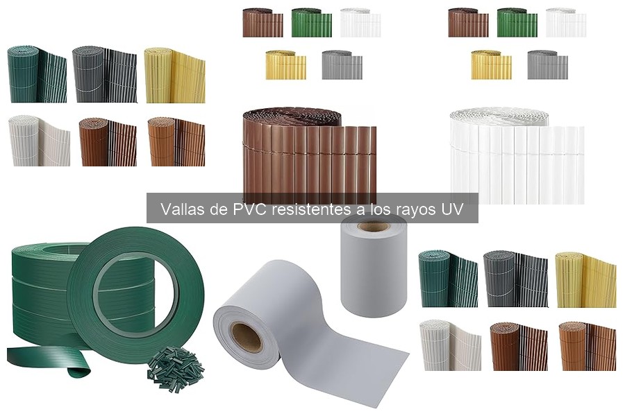 Mejores marcas de vallas de PVC resistentes a rayos UV
