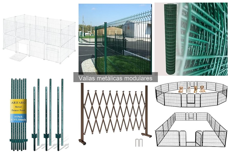 Mejores marcas de vallas metálicas modulares en 2023